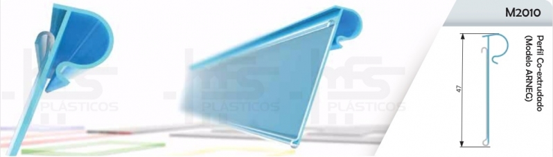Valor de Perfil H Plástico Vila Carrão - Perfil para Fixar Plástico